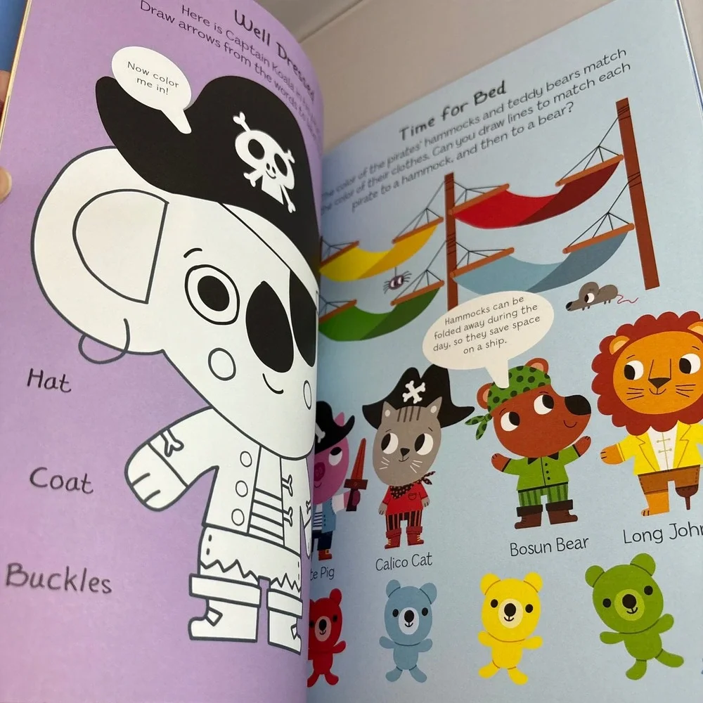 Make and Do Pirates Activity‎ Book Sterling Childrens Books Kids Ages 4 Up STEAM
